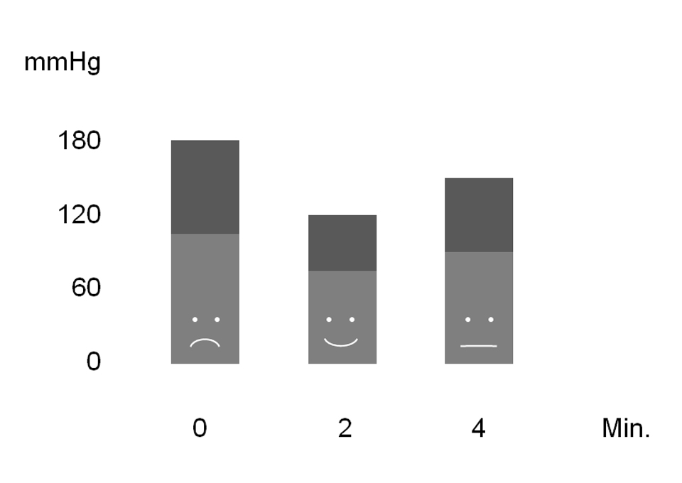 Blutdruckschwankung im Minutentakt